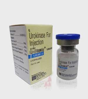 Injection Vials Packing Urokinase White Freeze Dried Block Or Powder